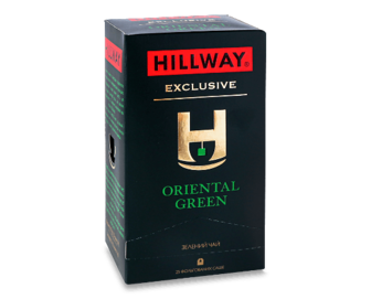 Чай зелений Hillway Exclusive Oriental Green байховий, 25*2г