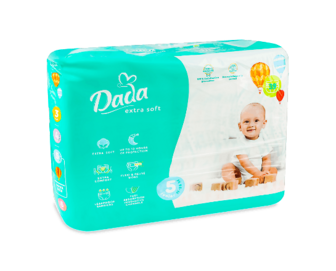 Підгузки Dada Extra Soft Junior 5 (11-25 кг), 39шт