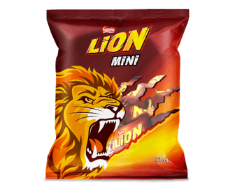 Цукерки Lion Mini, 162г