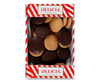 Печиво Delicia зі смаком вишні здобне, 0,3кг