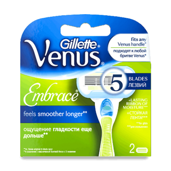 Картридж Gillette Embrace Venus з 2 змінними картриджами 2шт/уп