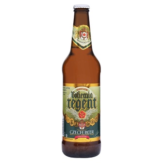 Пиво Bohemia Regent Premium Lager світле 5% 0,5л скло