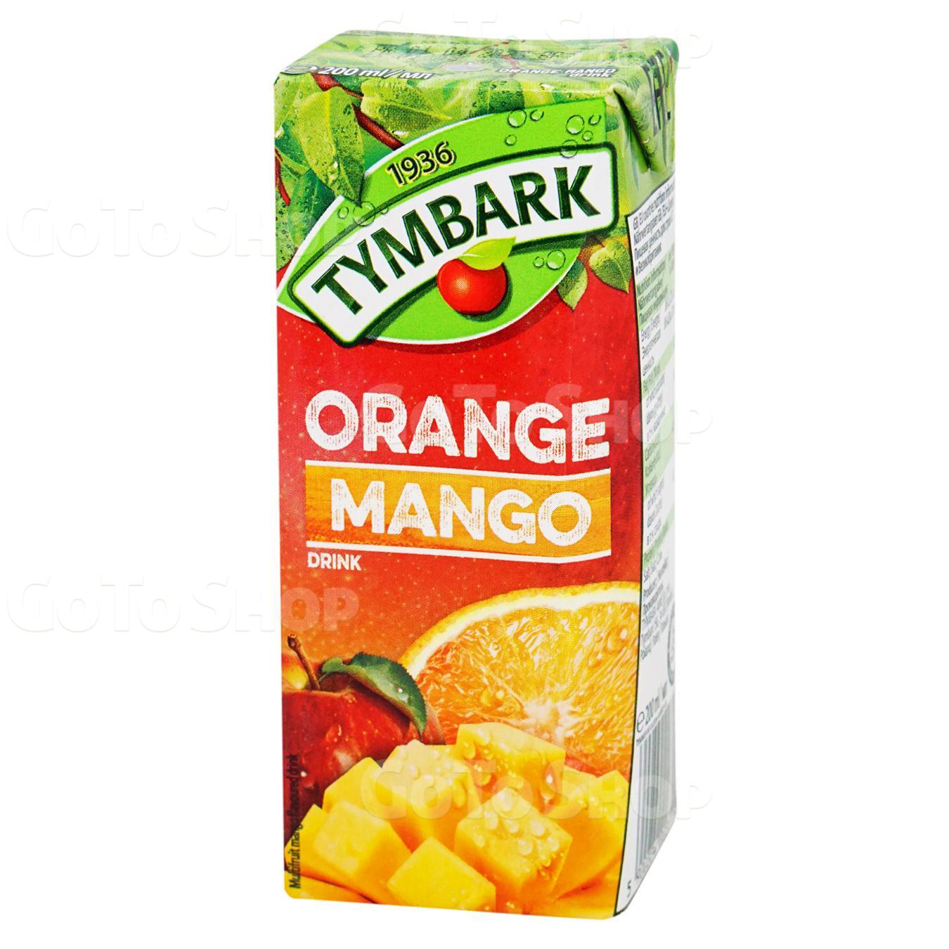 Напій Tymbark манго,яблуко,апельсин 0,2л т/п