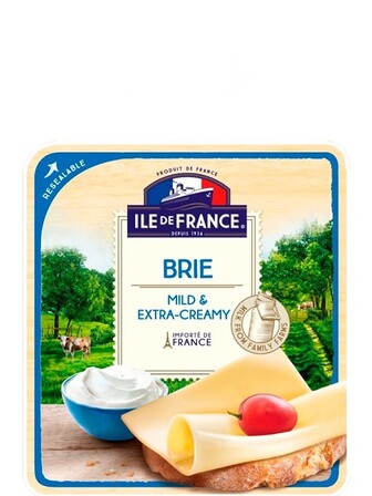 СирБрі/Brie,ILedeFrance,57%,нарізка,150г