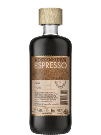 ЛікерКоскенкорва,Еспресо/Koskenkorva,Espresso,21%,0.5л