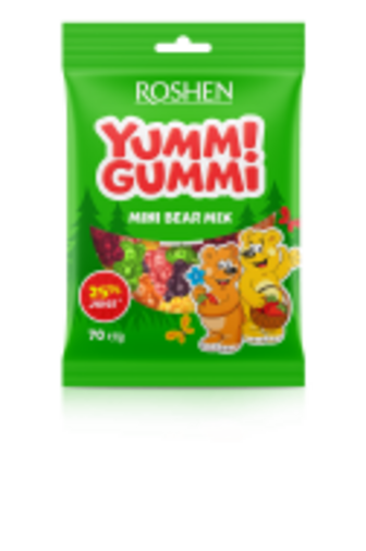 Желейні цукерки Yummi Gummi Mini Bear Mix