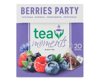 Чай чорний Tea Moments Berries Party 20*1,8г