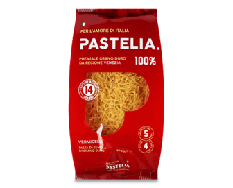 Вироби макаронні Pastelia Vermicelli 400г