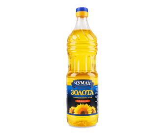 Олія соняшникова «Чумак» рафінована дезодорована 0,9л