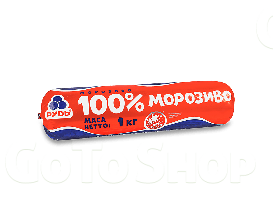 Морозиво «Рудь» «100%» 1000г