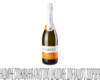 Напій алкогольний ігристий Fiorelli «Фраголіно Песко» 0,75л