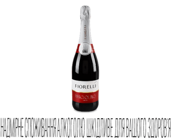 Напій алкогольний ігристий Fiorelli «Фраголіно Россо» 0,75л