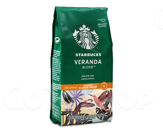 Кава мелена Starbucks Veranda Blend натуральна смажена 200г