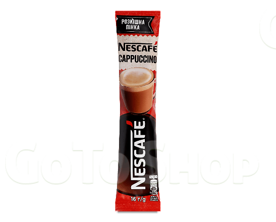 Напій кавовий Nescafe Cappuccino розчинний 16г