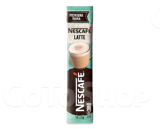 Напій кавовий Nescafe Latte розчинний 16г