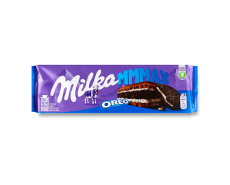 Шоколад Milka зі шматочками печива Oreo 300г