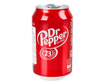 Напій Dr.Pepper Regular з/б 0,33л