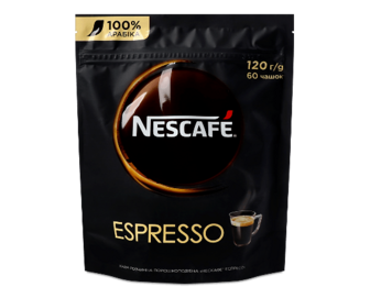 Кава розчинна Nescafe Espresso натуральна 120г