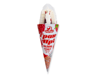 Морозиво «Ласунка» «Гран-прі» пломбір малина 155г