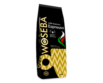 Кава зерно Woseba Espresso смажена 500г