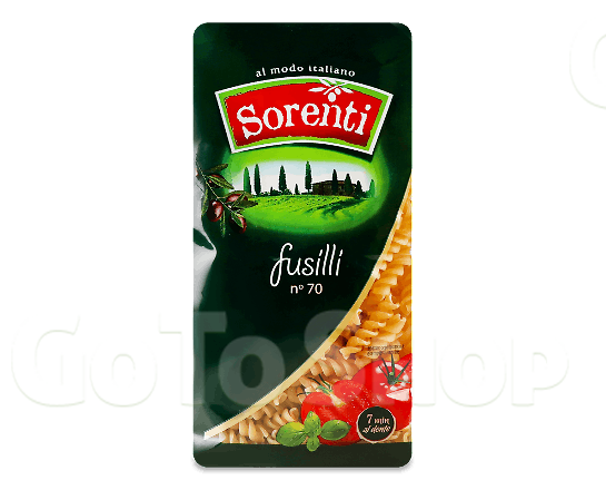 Вироби макаронні Sorenti Fusilli №70 400г