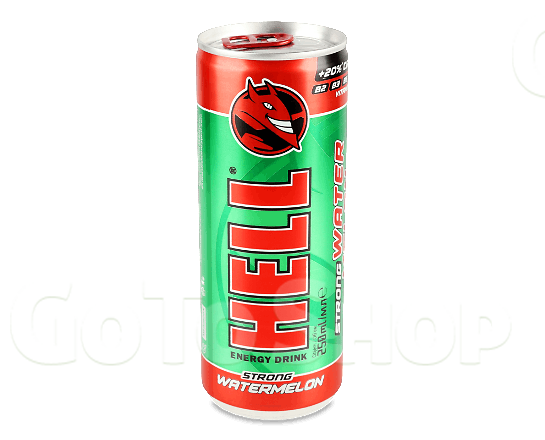 Напій енергетичний Hell Strong Watermelon з/б 250мл