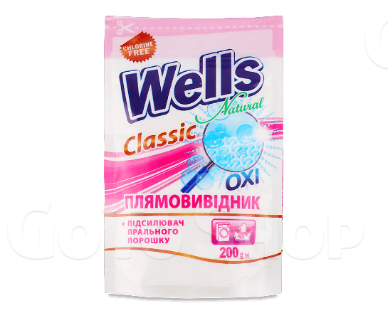 Плямовивідник Wells Natural універсальний 200г