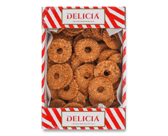 Печиво Delicia Фітнес здобне 0,3кг