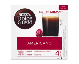 Кава мелена Dolce Gusto Americano 16*8,5г
