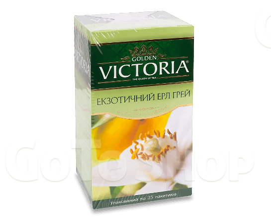 Чай чорний Golden Victoria Екзотичний Ерл Грей 25*1,5г