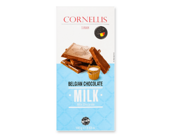Шоколад молочний Cornellis 100г