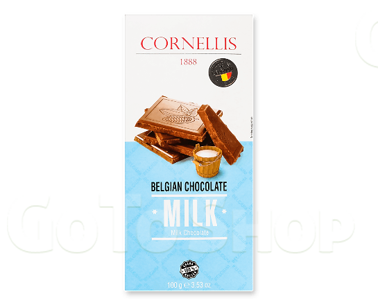 Шоколад молочний Cornellis 100г