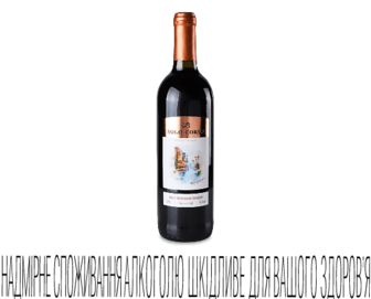 Вино Solo Corso червоне напівсолодке 0,75л