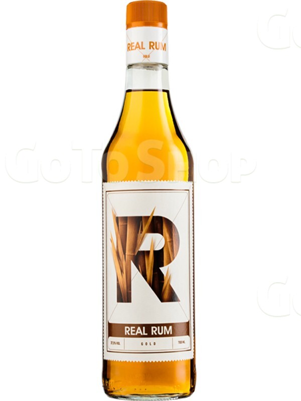 Ром Ріал, Голд / Real, Rum Gold, Beveland, 37.5%, 0.7л