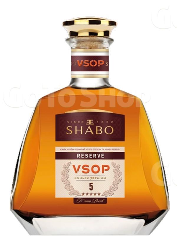 Бренді Шабо Резерв / Shabo Reserve, VSOP, 40%, 0.5л