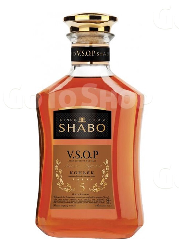 Бренді Шабо / Shabo, VSOP, 40%, 0.5л