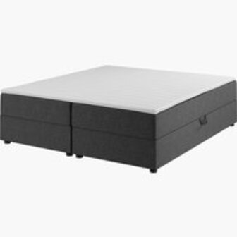 Континентальне ліжко PLUS C40 180x200см з ємністю Сірий-40