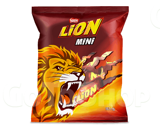 Цукерки Lion Mini, 162г