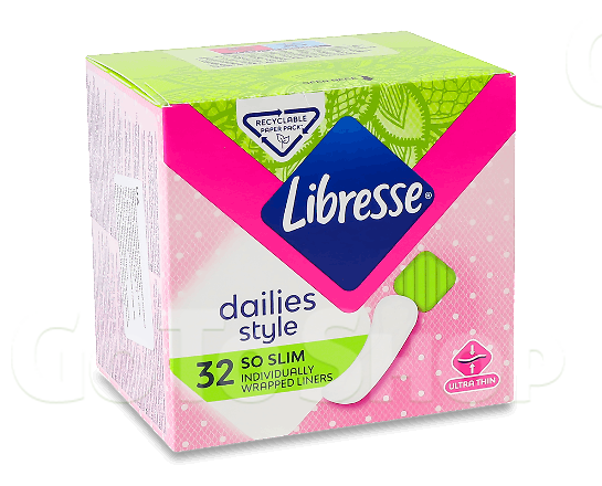 Прокладки щоденні Libresse Dailies Style, 32шт