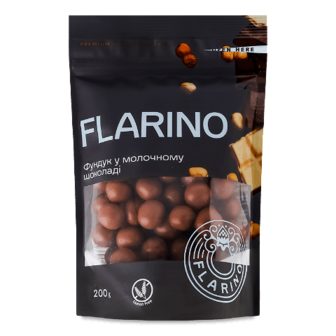 Фундук Flarino смажений у молочному шоколаді 200г
