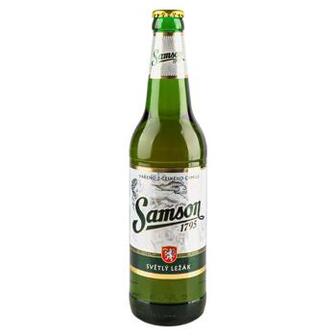Пиво Samson світле 4,1% 0,5л