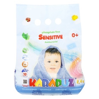 Пральний порошок для дитячого одягу Karapuz Sensitive 0+ 2,4кг