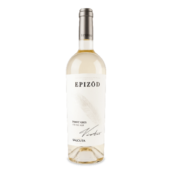 Вино Salcuta Epizod Pinot Gris біле сухе 0,75л