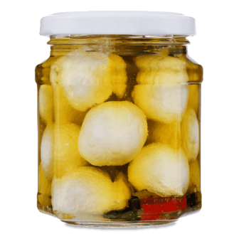 Сир «Лавка традицій» Rory кульки з оливковою олією м'який козиний 100г