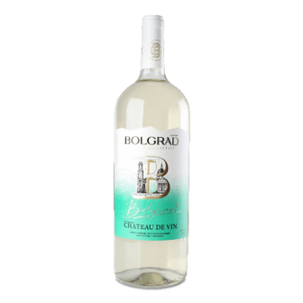 Вино Bolgrad «Шато де Вин» біле напівсолодке 1,5л