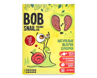 Цукерка Bob Snail яблучна, 120г