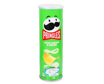 Чипси Pringles зі смаком сметани та цибулі, 165г