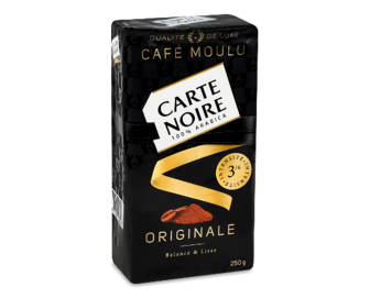 Кава мелена Carte Noire Crema Originale натуральна смажена, 250г