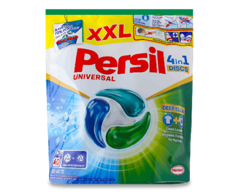 Диски для прання Persil Universal дойпак, 40*16,5г