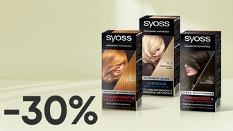 -30% на стійку крем-фарбу для волосся Syoss